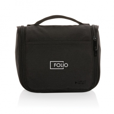Logo trade promotional merchandise image of: Swiss Peak Lohan AWARE™ Toiletry bag