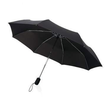 Logo trade promotional giveaways picture of: Swiss Peak AWARE™ Traveller 21” automatic umbrella