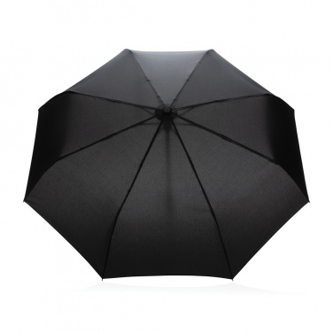 Logotrade advertising product image of: 21" Impact AWARE™ RPET 190T bamboo auto open/close umbrella