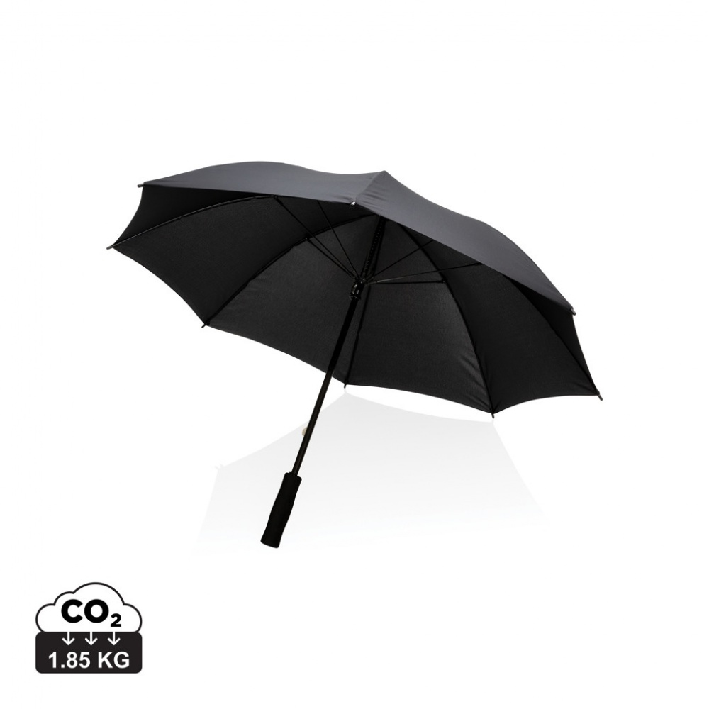 Logo trade corporate gift photo of: 23" Impact AWARE™ RPET 190T Storm proof umbrella