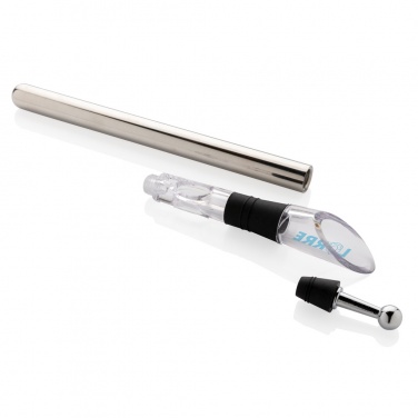 Logo trade corporate gifts image of: Vino Wine chiller stick