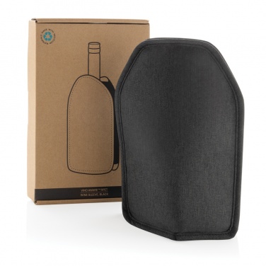 Logo trade advertising products image of: Vino AWARE™ RPET wine cooler sleeve