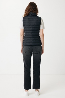 Logo trade promotional item photo of: Iqoniq Meru women recycled polyester bodywarmer