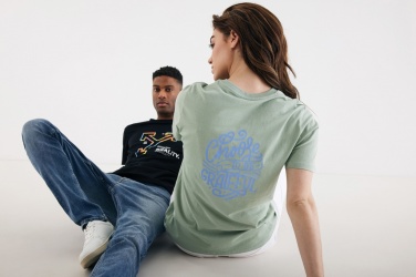 Logo trade promotional merchandise photo of: Iqoniq Bryce recycled cotton t-shirt