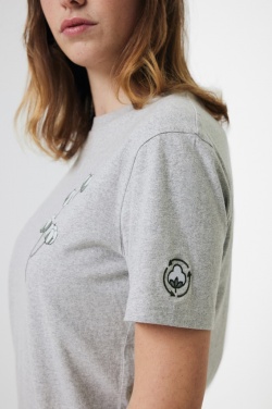 Logo trade advertising products image of: Iqoniq Manuel recycled cotton t-shirt undyed