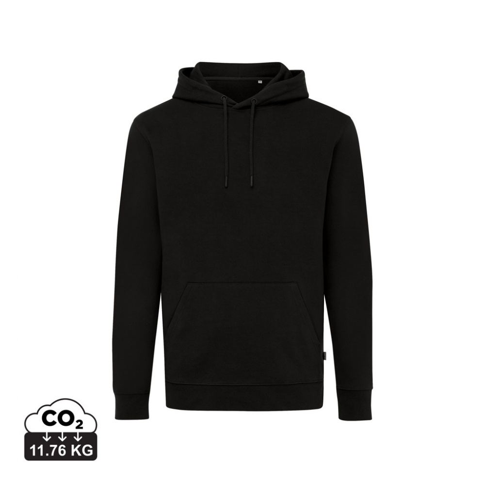Logo trade promotional merchandise image of: Iqoniq Jasper recycled cotton hoodie