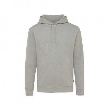 Logo trade promotional giveaway photo of: Iqoniq Torres recycled cotton hoodie undyed