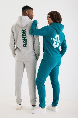 Logo trade promotional giveaways picture of: Iqoniq Torres recycled cotton hoodie undyed