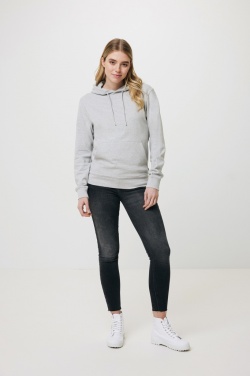 Logo trade advertising products picture of: Iqoniq Torres recycled cotton hoodie undyed