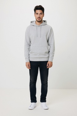 Logo trade advertising products image of: Iqoniq Torres recycled cotton hoodie undyed