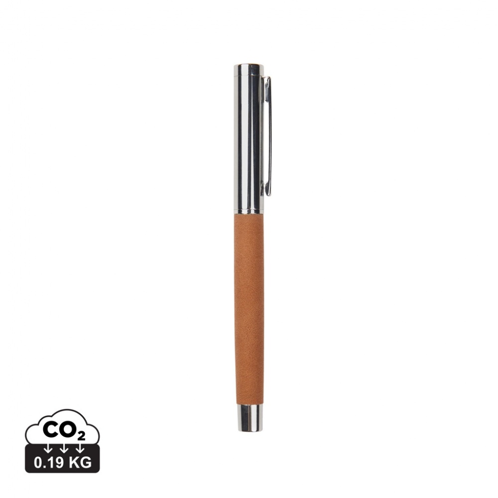 Logo trade business gifts image of: VINGA Bosler RCS recycled SS pen