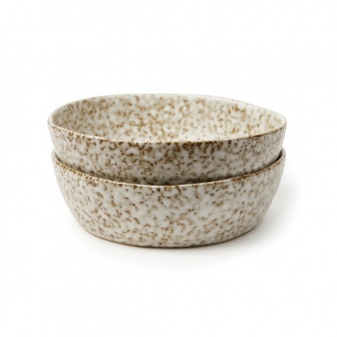 Logotrade promotional gift picture of: VINGA Nuvem stoneware mini bowl, 2 pcs set