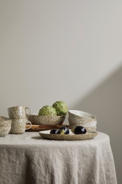 Logo trade corporate gifts image of: VINGA Nuvem stoneware mini bowl, 2 pcs set