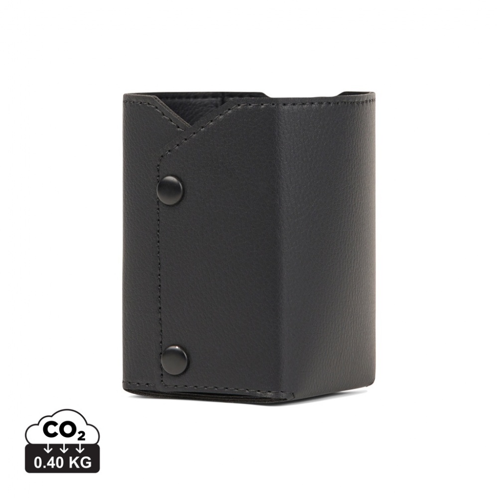 Logotrade promotional items photo of: VINGA Timo PU RCS RPET pen holder