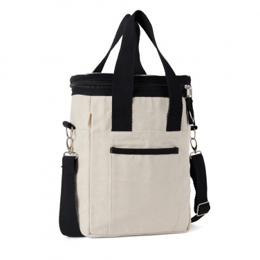 Logotrade promotional giveaway image of: VINGA Volonne AWARE™ recycled canvas cooler tote bag