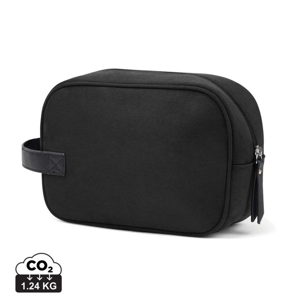 Logo trade corporate gifts image of: VINGA Marlow RCS recycled polyester toiletry bag