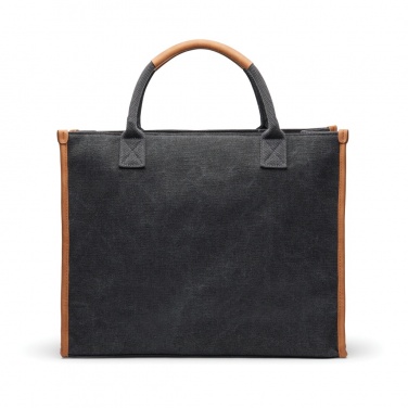 Logo trade promotional giveaways picture of: VINGA Bosler RCS recycled canvas office tote