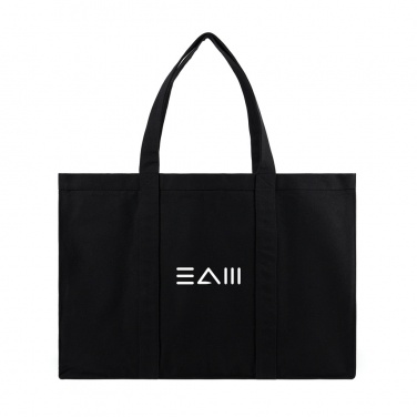 Logo trade promotional merchandise image of: VINGA Hilo AWARE™ recycled canvas maxi tote bag