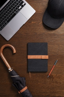 Logotrade promotional giveaway picture of: VINGA Bosler RCS recycled paper notebook