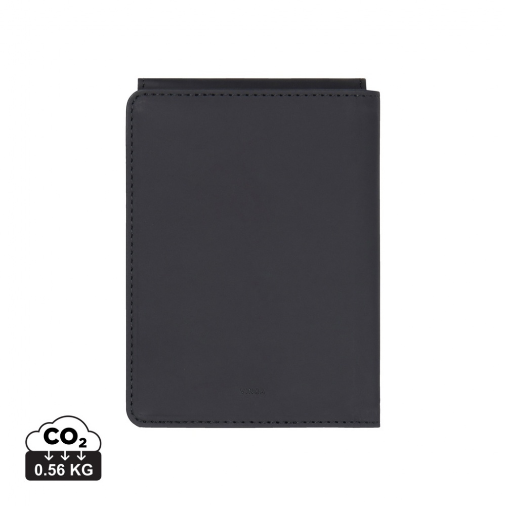 Logotrade promotional merchandise picture of: VINGA Baltimore RCS recycled polyester RFID passport cover