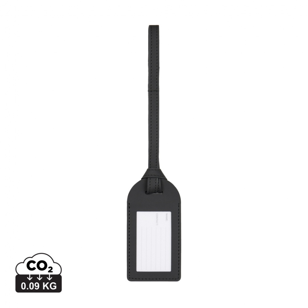 Logo trade advertising products picture of: VINGA Baltimore RCS recycled polyester luggage tag