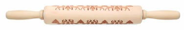 Logotrade promotional product picture of: Christmas pastry wooden rolling