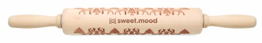 Logo trade advertising products picture of: Christmas pastry wooden rolling