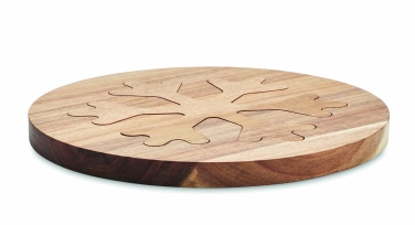 Logotrade corporate gifts photo of: Acacia wooden pot holders set