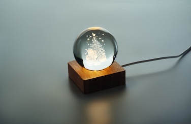 Logotrade promotional items photo of: Christmas LED crystal ball