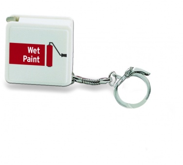 Logo trade promotional giveaways picture of: Key ring w/ flexible ruler 1m, Vantaa