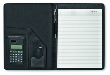 Logo trade promotional giveaway photo of: A4 conference folder calculator