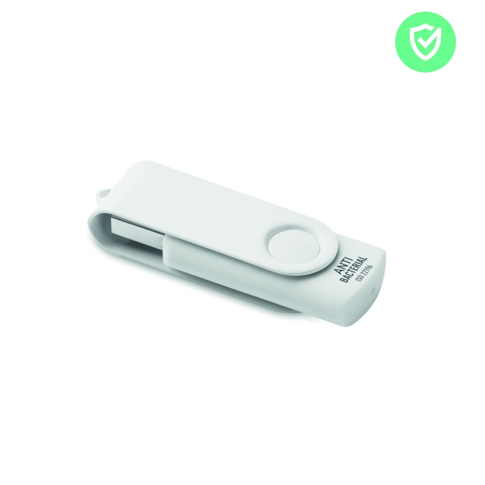 Logo trade promotional giveaway photo of: Antibacterial USB 16GB