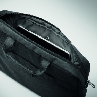 Logotrade advertising products photo of: 600 RPET laptop bag