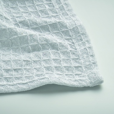 Logo trade promotional giveaways picture of: Cotton wafle blanket 350 gr/m²