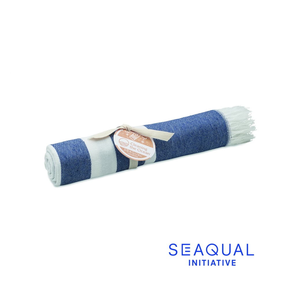 Logotrade promotional items photo of: SEAQUAL® hammam towel 70x140cm