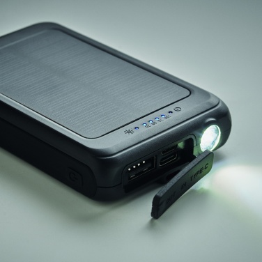 Logotrade promotional merchandise photo of: Solar power bank 5000 mAh