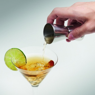 Logo trade promotional gifts image of: Stainless steel jigger