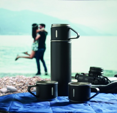 Logotrade promotional items photo of: Double wall bottle and cup set