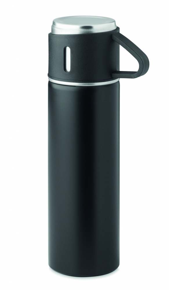 Logo trade promotional items picture of: Double wall bottle 420 ml