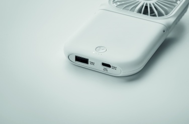 Logo trade advertising products image of: Portable foldable or desk fan