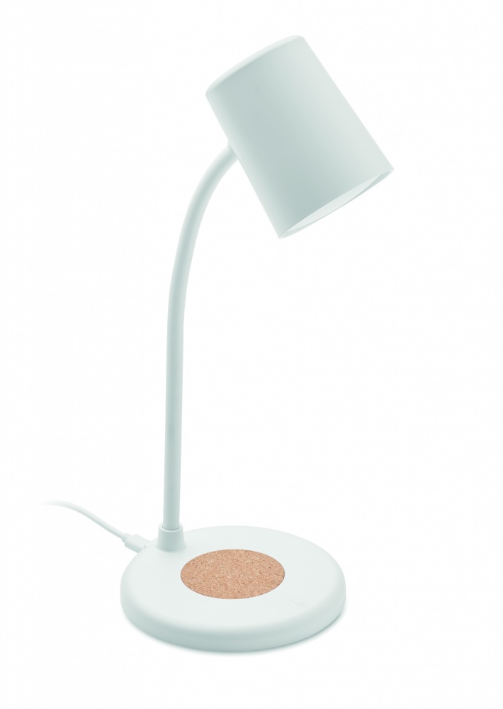Logo trade advertising products picture of: Wireless charger, lamp speaker