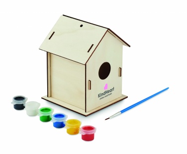 Logo trade advertising products picture of: DIY wooden bird house kit