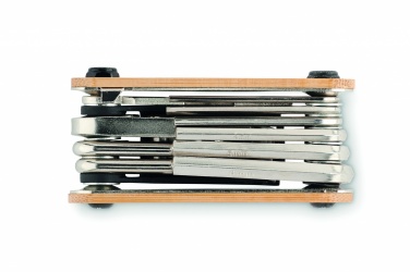 Logo trade promotional gifts picture of: Multi tool pocket in bamboo