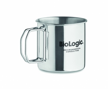 Logo trade business gifts image of: Stainless steel mug 330 ml