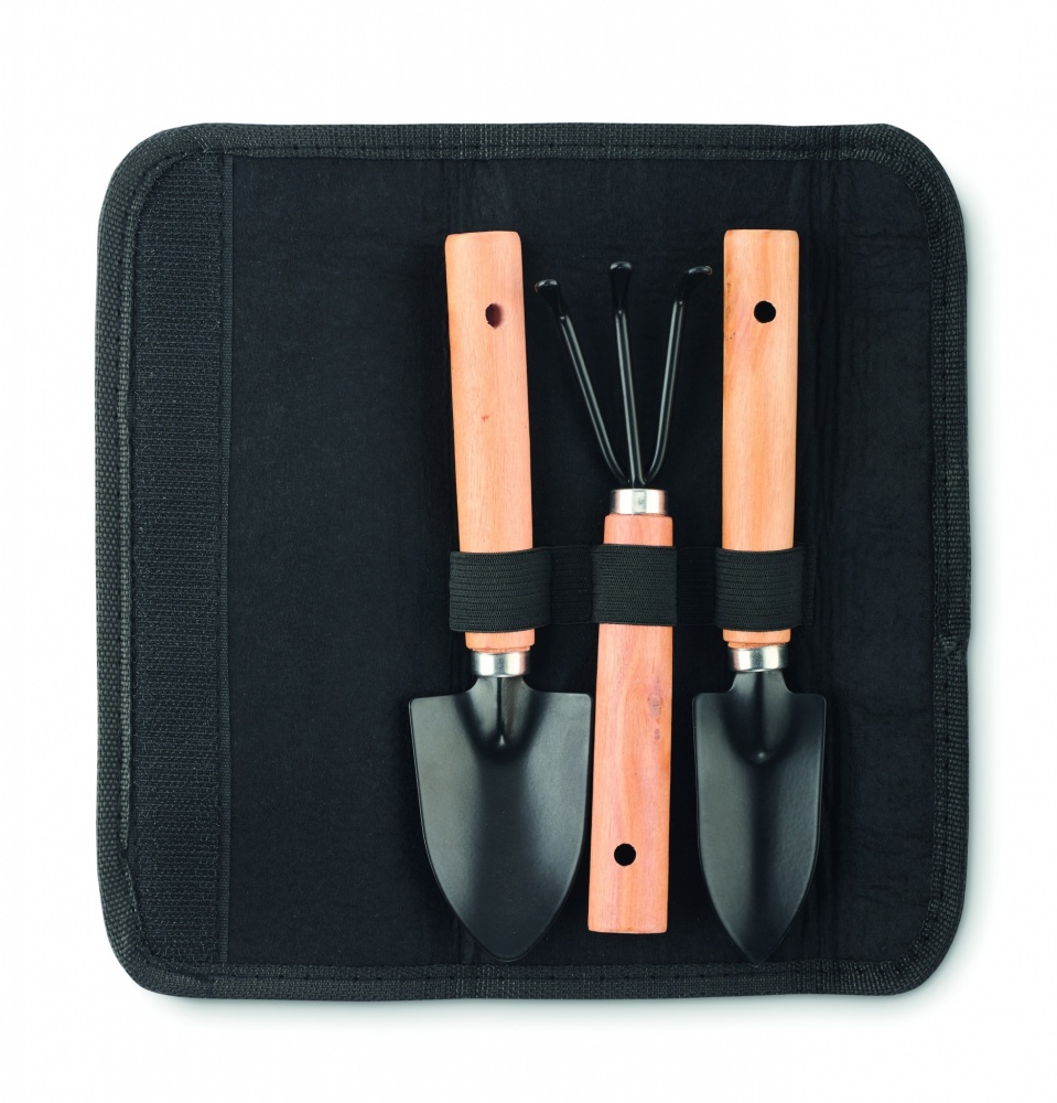 Logo trade advertising product photo of: 3 garden tools  in RPET pouch