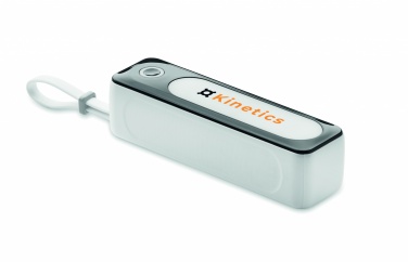 Logo trade promotional gifts picture of: 5000 mAh power bank with COB