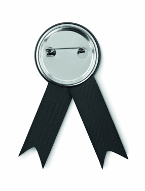 Logo trade promotional merchandise image of: Ribbon style badge pin