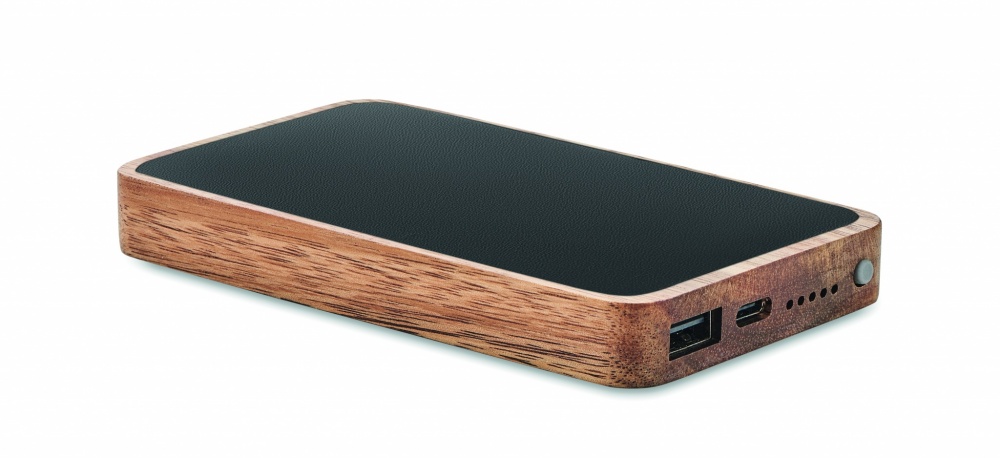 Logo trade advertising products image of: Wireless 4000 mAh Power bank