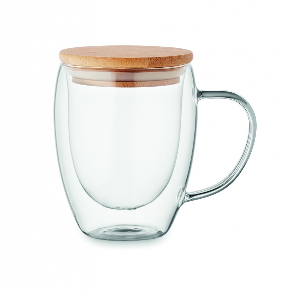 Logotrade promotional giveaways photo of: Double wall borosilicate mug