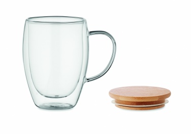 Logotrade advertising product picture of: Double wall borosilicate mug